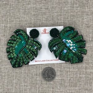 Beth Ladd Large Palm Earrings